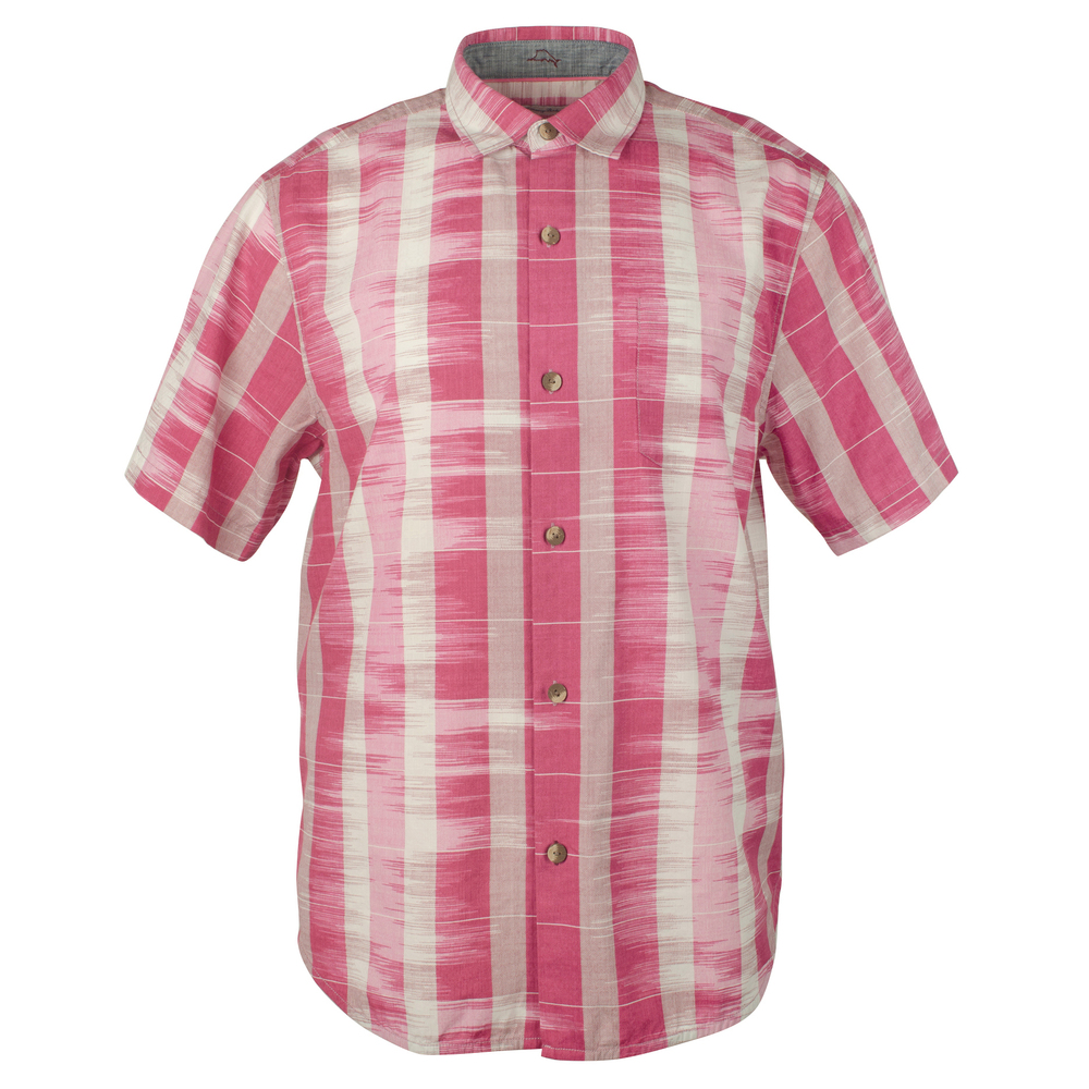 Tommy Bahama Men's Who Got Ikat Camp Shirt-BR-S